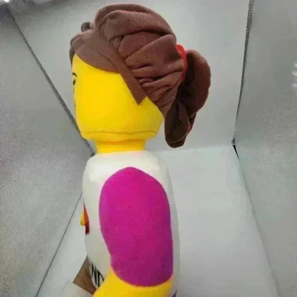 I LOVE LEGOLAND Girl Figure Plush Purple White Yellow Soft Toy Tall 12"Approx - Picture 3 of 12